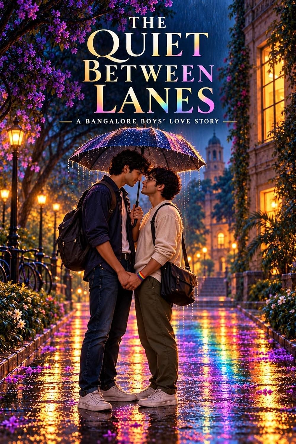Cover of The Quiet Between Lanes by Nilan Veyro